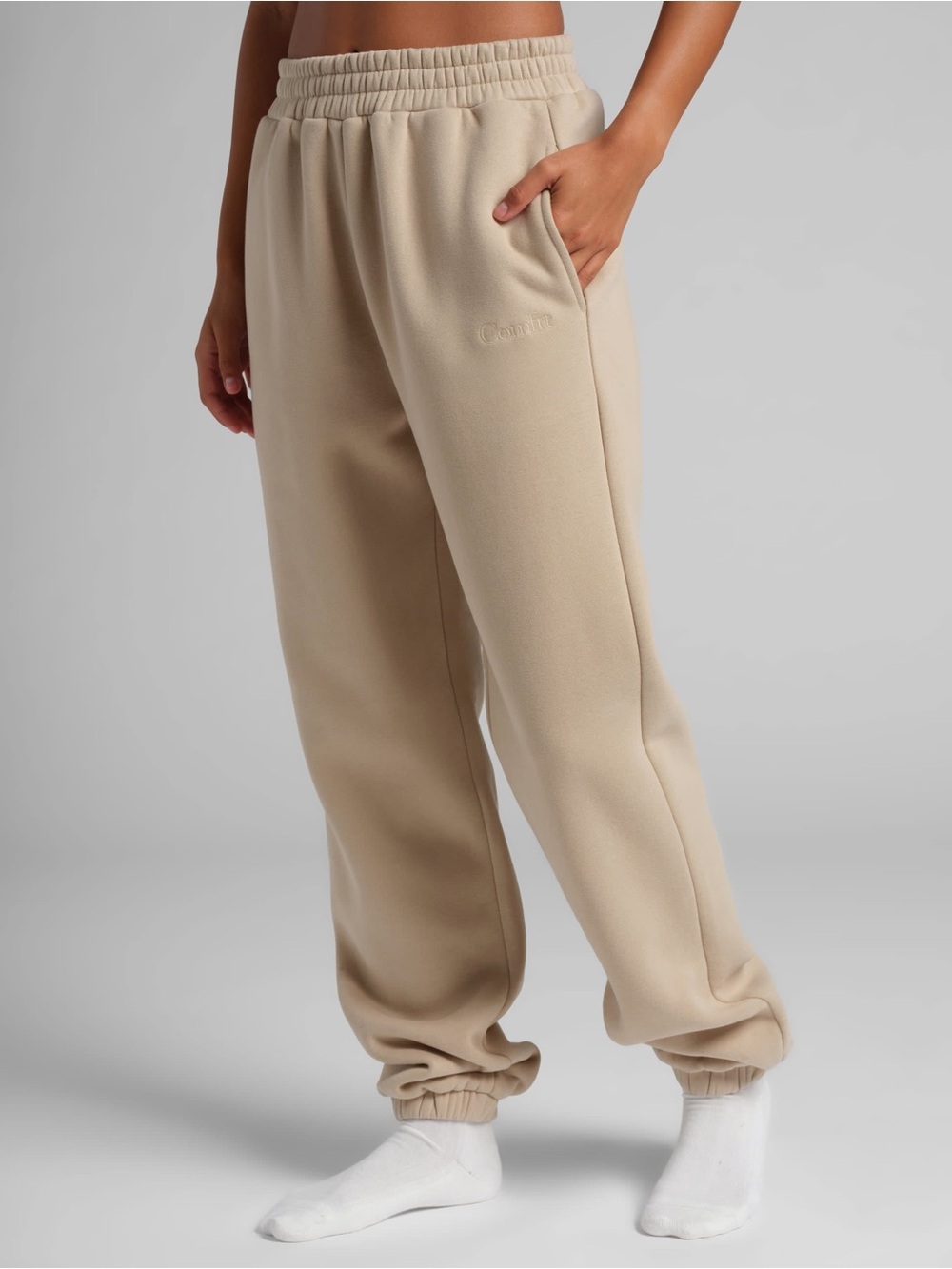 Comfrt Signature Sweatpants - Almond